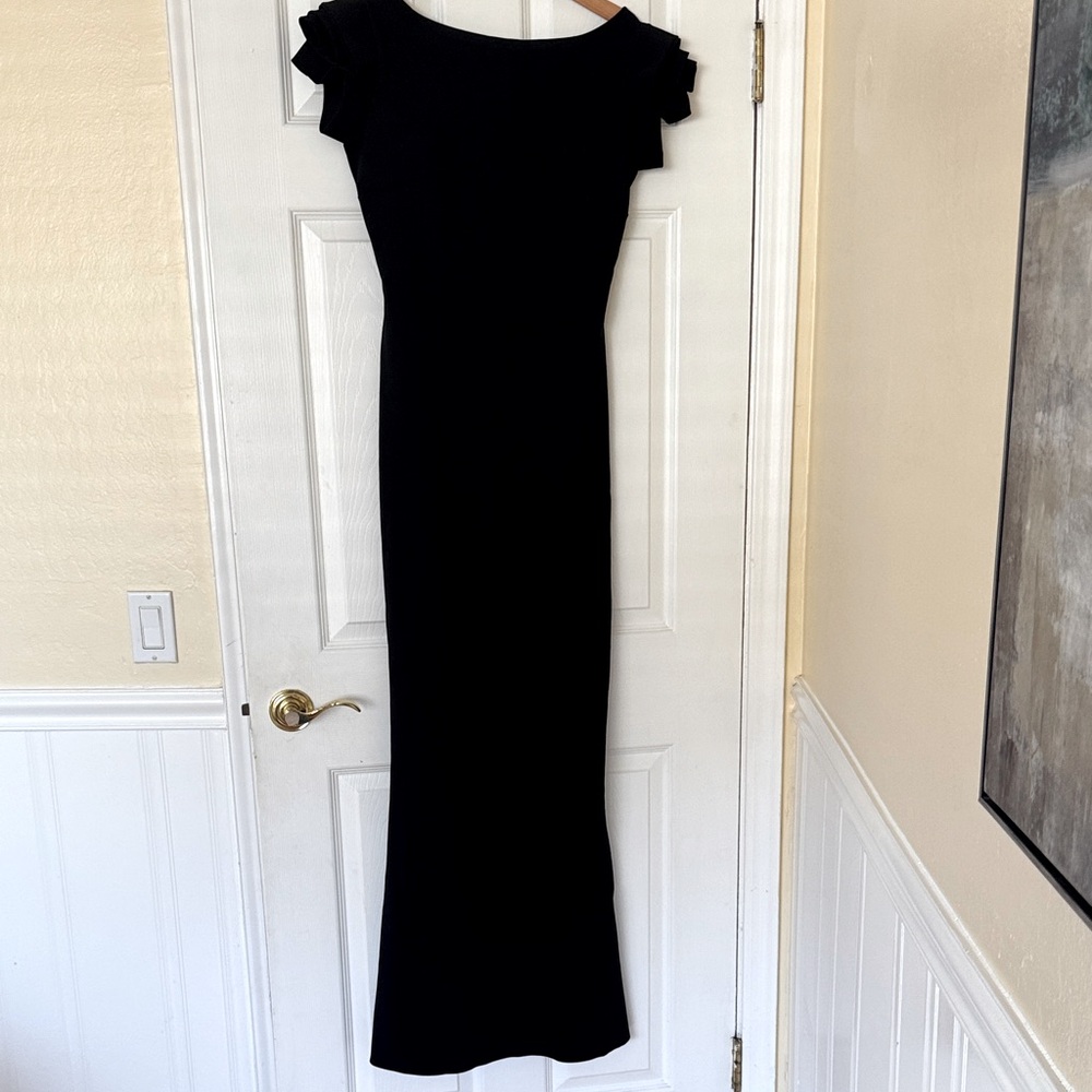 Chiara Boni Black Long Dress